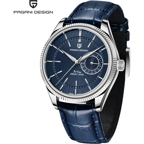 PAGRNE DESIGN Mens Waterproof Watch