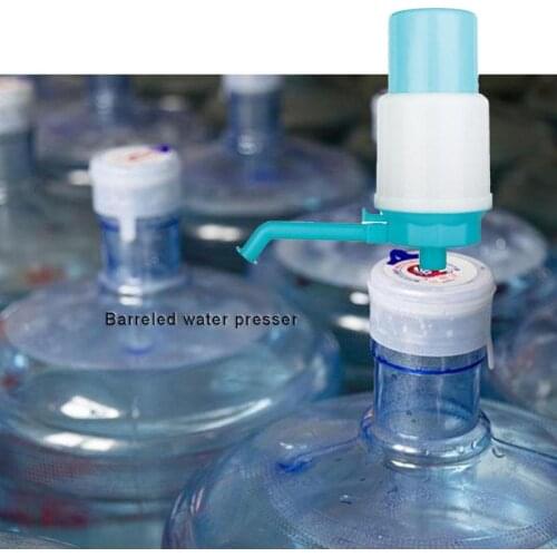 Manual Drinking Bottle Pump Hand Pressure Water Dispenser Bottled Drinking Water Pump Home Kitchen Tool