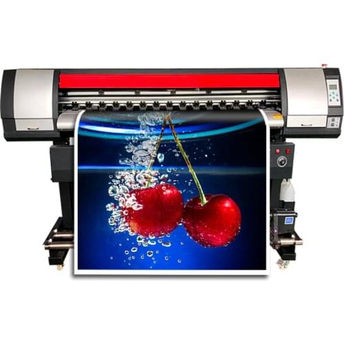 6ft/1.8M large format printing machine with 1440 High Resolution adopt single XP600 printhead sticker printing machine