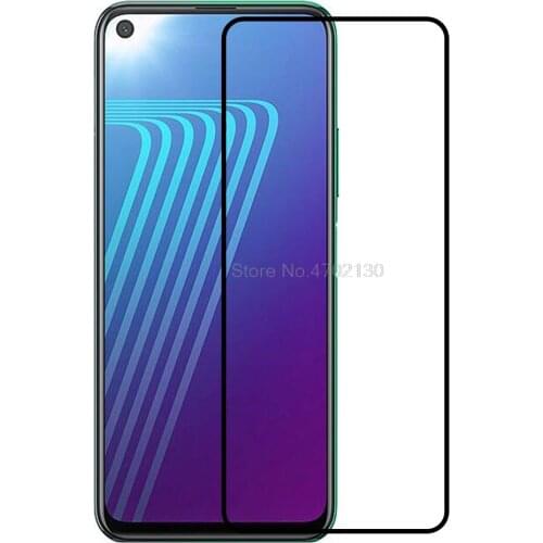 Tempered Glass For Infinix Note 7 Lite Glass Full Cover Glue Screen Protector For Infinix Note 7 Lite Phone Glass