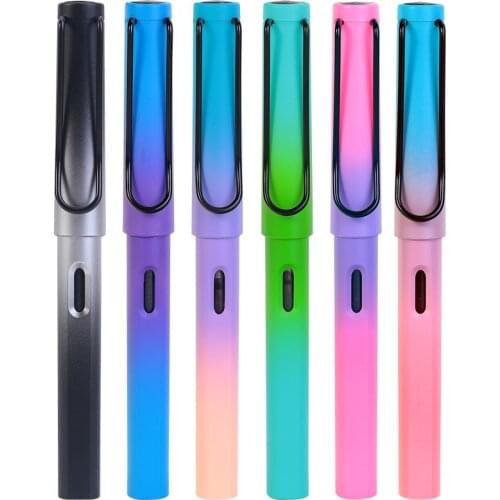 2021New Listing Luxury Quality Fashion Various Colors Student Office Fountain Pen School Stationery Supplies Ink Pens