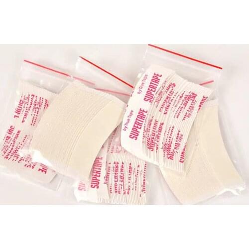 36 Pieces Lace Front Tape Wig Lace Front Wig Tape Adhesive Double-sided Waterproof Lace Wigs Tape C-shaped