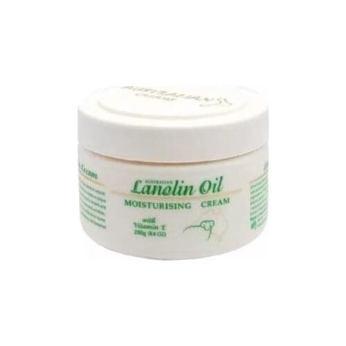 Australian Lanolin Oil Moisturising Cream With Vitamin E 250g