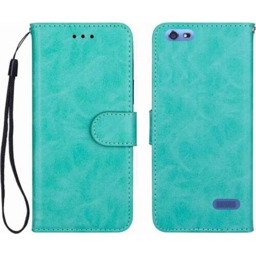 For DEXP Z155 5.5" 2018 DexpZ155 Wallet Case High Quality Flip Leather Protective Phone Support Cover