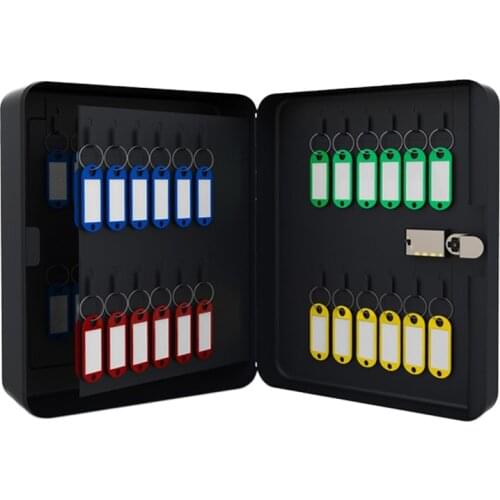 Homehold Key Case Wall Mounted Key Safe Storage Box Spare Key Organizer Hotel Property Key Management Box Factory Key Holder