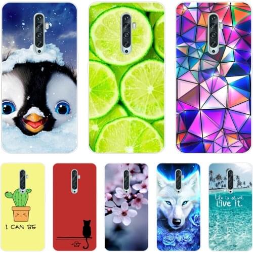 For Oppo Reno2 Z Case Silicone Soft Printed Phone Cover for Oppo Reno2 F Case TPU Coque for OPPO Reno 2Z 2F Cases 2 Z F Reno2Z