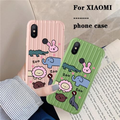 For xiaomi redmi 5 plus 6 6A 6pro 7 7A 8 Phone Case Cute cartoon Trunk Back Cover For xiaomi redmi a2 lite y3 s3 Coque Pattern