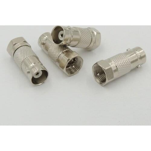 F-Type to BNC Adapter Male to Female TV Coax Coaxial Connector