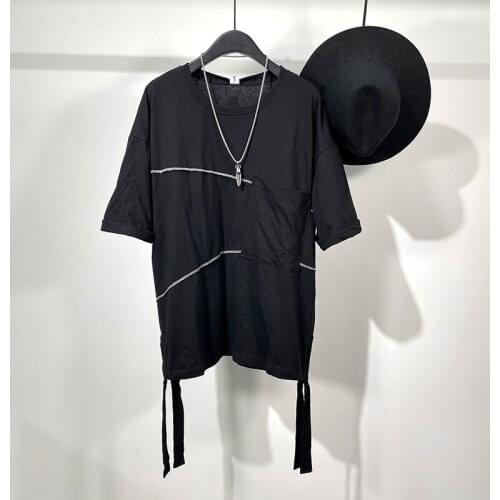 Owen Seak Men T Shirt Mens Clothing Hip Hop Tops Tees Summer High Street Women Solid Streetwear T Shirt