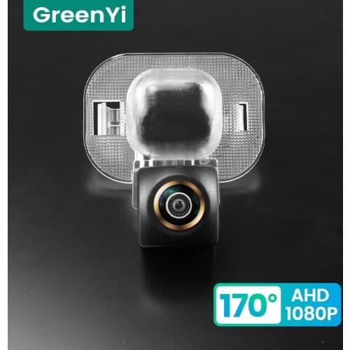 GreenYi 170° HD 1080P Car Rear View Camera for Hyundai Verna Solaris Sedan Kia Forte K3 Night Vision Reverse Reversing 4 pin AHD