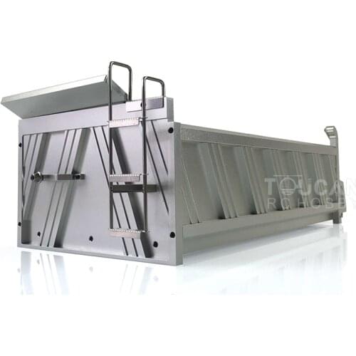 LESU 400MM Full Metal Cargo Bucket Container B 6*6 RC Dumper 1/14 Truck Tmy TH02029