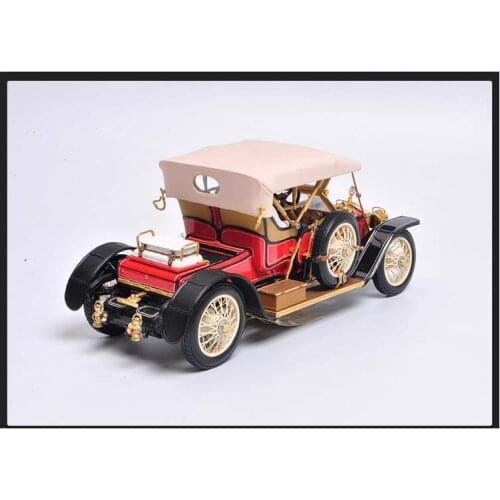 1:24 Rolls Royce hot air balloon Franklin limited edition 1910 Silver Charm simulation alloy car model