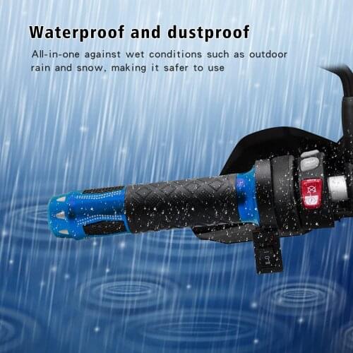 Motorcycle Electric Heated Grips Motorbike Hot Grip ATV Scooter 22mm 7/8" Handlebar Hand Warmer Aluminum 12V