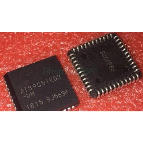 New 5PCS/LOT AT89C51ED2-UM AT89C51ED2 AT89C51 PLCC-44