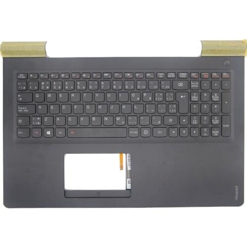 Original palm rest top cover for the new Lenovo ideapad 700-15isk 700-15, with keyboard backlight, Canadian French 5cb0l03468