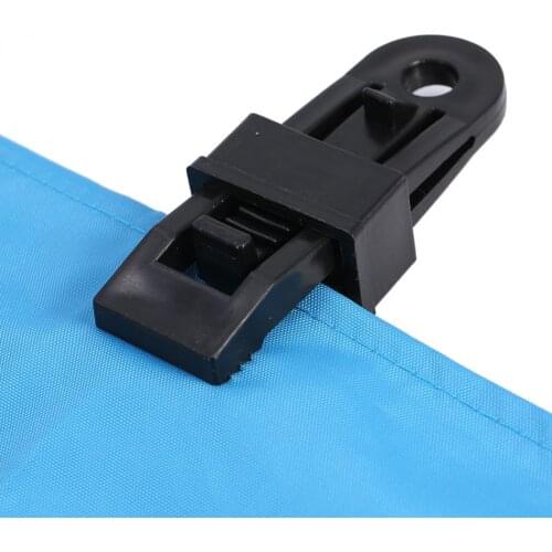 Outdoor Durable 4 Pcs Awning Clamp Tent Tarp Clips Snap Hangers Camping Survival Tool for Travel Cover Car Boat Snap Accessory