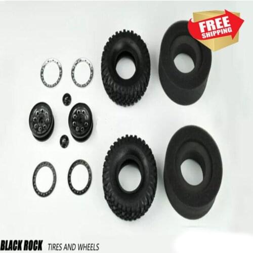 Radio control RC Car CROSSRC DEMON BlackRock tires wheels 50010 option upgrade parts