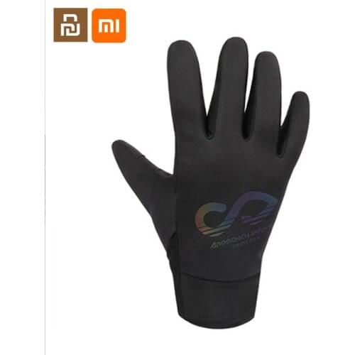 Youpin mijia warm gloves plus velvet men and women winter outdoor sports training cold and windproof touch screen