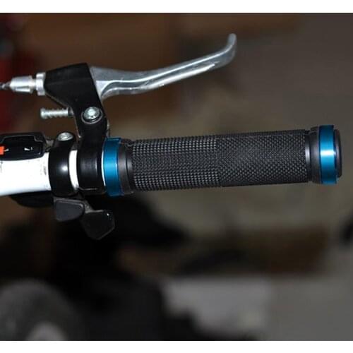 1 Pair/2pcs Mountain Road Cycling Bike Bicycle MTB Handlebar Cover Grips Anti-Skid Rubber Anti-slip Handle Grip Lock Bar End