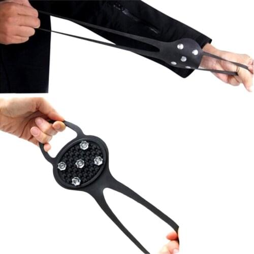 5 Teeth Ice Gripper Spike Grips Cleats Women Men Crampons For Snow Studs Non-slip Ice-drifts Outdoor Climbing Hiking Shoes Cover