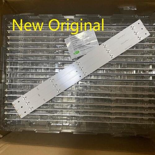 55 PCS/lot LED backlight strip bar for 50"Hisense LTDN50D36TUK TV SVH500A24_5LED REV06 REV07 LTDN50K220WTEU HD500DF-B54