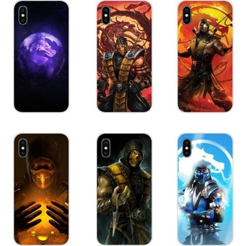 Accessories Phone Shell Covers For Apple iPhone X XR XS 11 12Pro MAX 4S 5S 5C SE 2020 6S 7 8 Plus ipod 5 6 Mortal Kombat