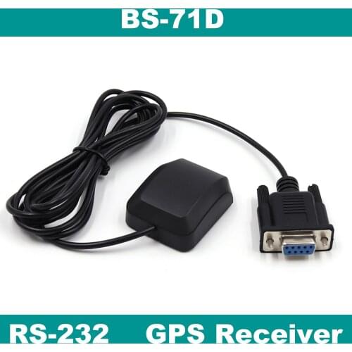 BEITIAN,5.0V RS-232 DB9 female connector GPS receiver,9600bps,NMEA-0183 protocol,4M FLASH,BS-71D
