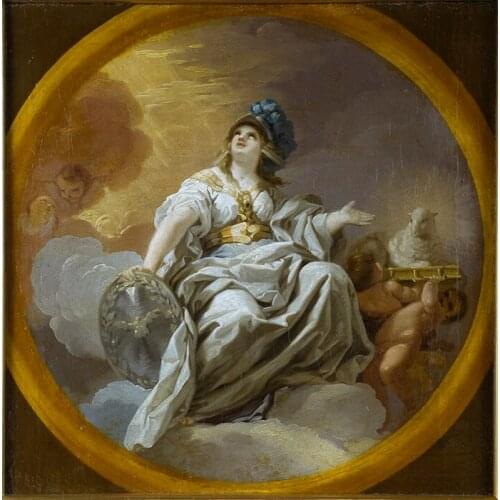 Free shipping religious figures canvas prints classical angels scenery oil painting printed on canvas wall decoration pictures