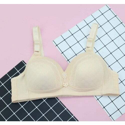 Women Wireless Bras Wire Free Cotton Bras for Woman Plus Size Sexy Push Up Brassiere Underwear B C Cup Lady Comfortable Bra