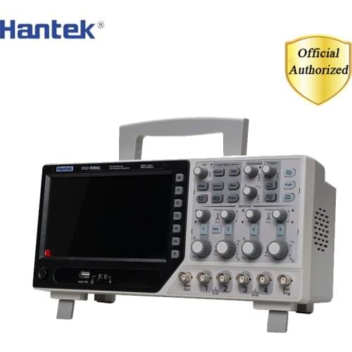 Hantek DSO4084C Digital Oscilloscope 4 Channels Record Length 64K USB PC Osciloscopio +1 Channel Arbitrary/function Generator