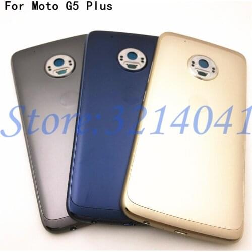 For Motorola Moto G5 Plus XT1686 16811683 Battery back coverBrand New Mid Cover Frame Housing +Battery back cover (NO side key)