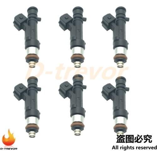 6PCS OEM 0280158034 Fuel injectors Nozzle For Dacia 2004 Lodgy Dokker Renault Logan 1.4-1.6L