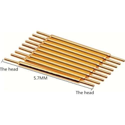 BGA Test Probe 058-BB/BF/JJ Head Length 5.7mm Spring Needle Full Gold-Plated Double Head Needle High Precision Double Head Probe