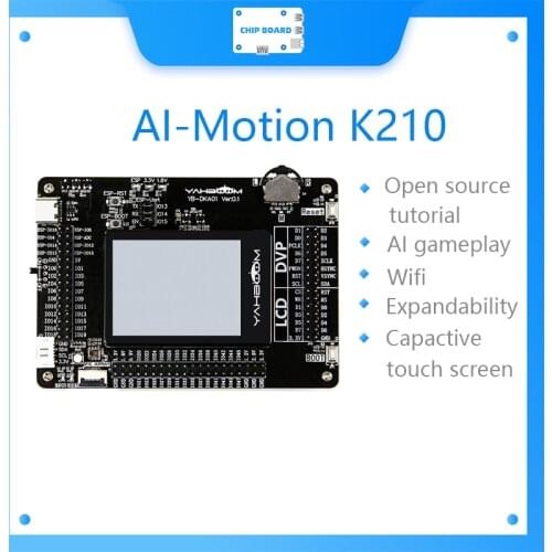 Yahboom AI-Motion K210 Development Board Kit With Machine Vision / RISC-V Face Recognition Camera