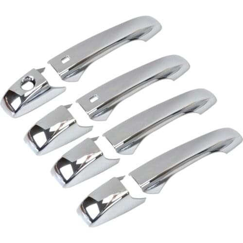 For Dodge Grand Caravan Avenger Durango Journey Magnum Caliber ABS Car Styling Side Door Handle Cover Exterior Chrome Trim