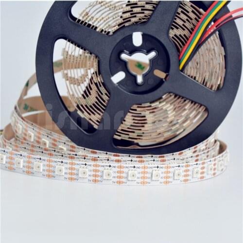 5M APA102-C SK9822 Led strip Flexible 72 leds/M Pixels Addressable IP20 /IP65/IP67 5V DATA and CLOCK seperately DC5V