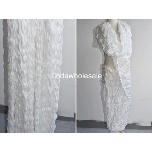 Fabric for dress,Pleated pleated fabric,patchwork cloth,100cm*50cm/pcs