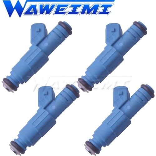 WAWEIMI 4 Pieces Fuel Injector OE 0280155885 F01R00M082 For Land Rover 1.8 16V 1998-2000 MJY100550L MJY100550