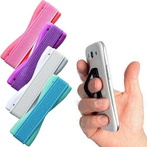 Universal Finger Phone Holder Plastic Sling Grip Anti Slip Stand for Tablet Cellphone