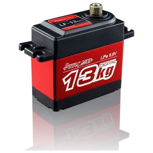 Power HD LF13MG 60g 13kg 0.12sec High Torque Waterproof Servo Off-Road Short Truck/SCM Robot Waterproof Servo 1:10 1: 8 Rc Car