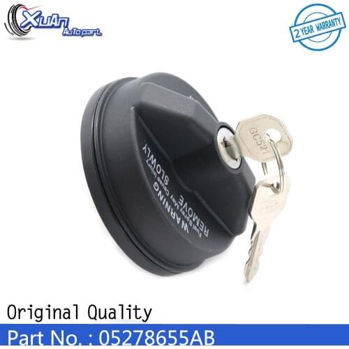 XUAN Fuel Tank Locking GAS Fuel Cap with 2 keys 05278655AB For Dodge Durango Charger Avenger Jeep Wrangler Liberty Chrysler 200