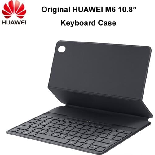 100% Original Huawei Mediapad M6 Keyboard Case Stand Flip Leather Case for M6 10.8 inch Huawei Mediapad M6 10.8 Keyboard Case