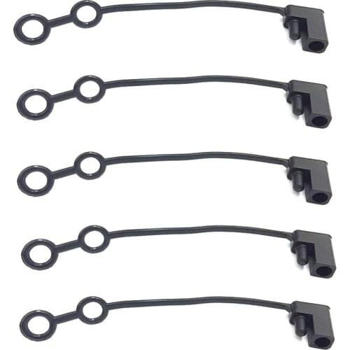 5Pcs SAE Waterproof Cover SAE Adapter Charger Cable Waterproof Dustproof Cover Cases DIY Accessories