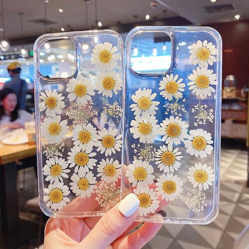 Painting Case for IPhone 12 11 Pro Mini Max 11Pro X XR XS Flowers Phone Cover for IPhone 8 7 Plus 8Plus SE 2020 Funda Coque Etui