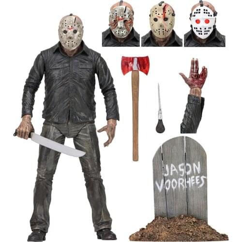 NECA Friday The 13th Part 5 Jason A New Beginning 7" Loose Action Figure Figurine Toy Doll