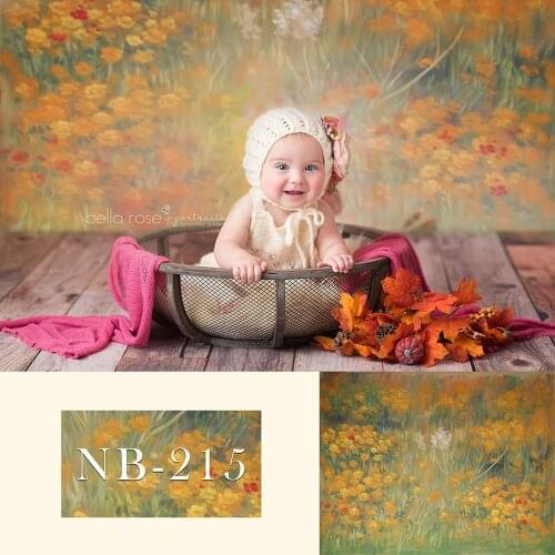 Flowers Newborn Photography Backdrops Kids Children Baby Shower Photocall Background Props Customized Photography Backdrops