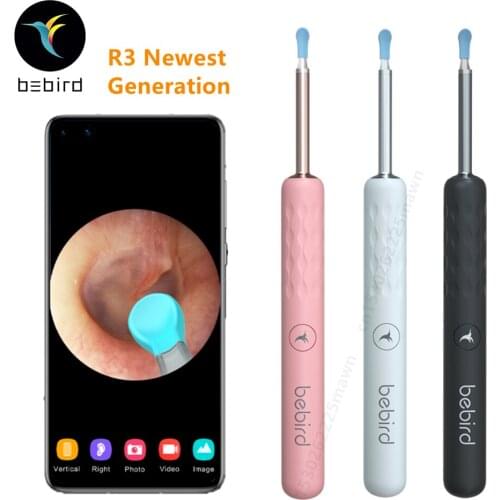 Bebird R3 R1 Ear Cleaner Minifit Earrings Wax Removal CleaningTool 300W Precision Otoscope IP67 Waterproof Endoscope Health Care