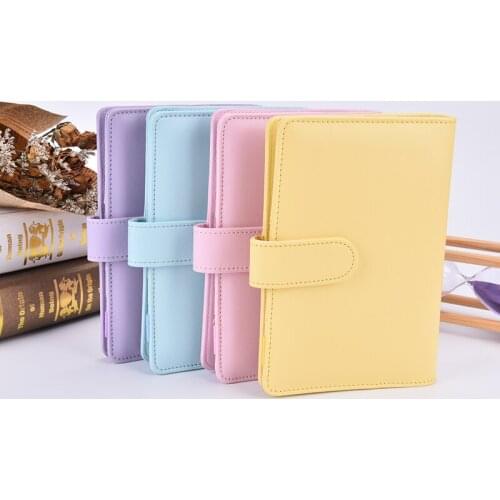 Pu Leather A6 Cover Diary Schedule Diary Binder School Supplies Notebook Cover
