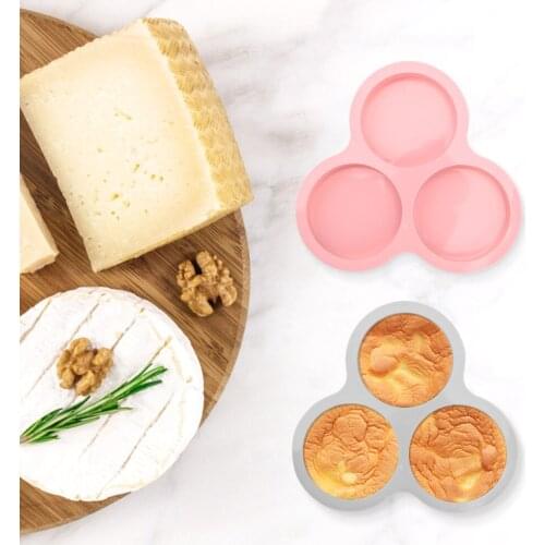 Kitchen Bakeware Silicone Round Candy Mold Cake Decorating Tool Chocolate Mold Loaf Pizza Toast Tray Pastry Tools Cake Mold 3D