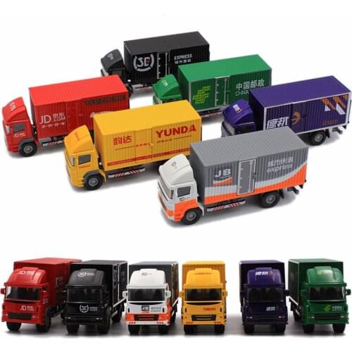Scale 1:50 alloy Express logistics,high simulation Fedxe, postal, transport trucks,Metal model truck,free shipping
